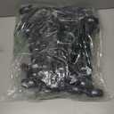 Hanger Central 30 Pack Pants Hangers  12 Inch Slim Plastic Clothes Hangers with Clips for Skirts, Shorts & Trousers  Non Slip Grip, Heavy Duty Space Saver with Swivel Hook  Black Closet Organizer