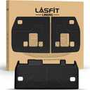 LASFIT Cargo Mat & Backrest Mats for Kia Carnival 2026 2025 2024 2023 2022 / Kia Carnival Hybrid 2025-2026, All Weather TPE Custom Fit Car Trunk Mats Cargo Liners Accessoires, Black