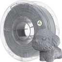 Creality Hyper PLA Filament 1.75mm, RFID 3D Printer Filament for High-Speed Printing up to 600mm/s, 0.03mm Accuracy, 1KG/Spool (2.2lbs), 3D Printing Filament for Most 3D Printers (Grey)