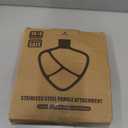 Stainless Steel PaddleFlat Beater - Accessories and Attachments for KitchenAid Mixers, Fit 4.5-5 QT Mixing Bowl