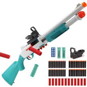 34in Soft Dart Foam Blaster, Shell Ejecting Spring for 14+ Years Old