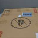 sawsile Oval Wood Mirror, Rustic 24x30 Inch Wooden Farmhouse Decorative Vanity Natural Mirrors for Bedroom, Bathroom, Living Room, or Entryway (Nature)