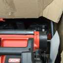 MZK 30V 18" Cordless Lawn Mower, Walk-Behind Lawn Mower with Grass Bag