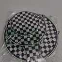 2 Pcs Race Car Party Favors 3-Tier Cupcake Holder, Two Fast Birthday Decorations Cupcake Stand for 24 Cupcakes, Kids Boys Black and White Checkered Flag Cars Theme Party Supplies