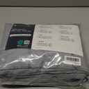 LuxClub 4 PC California King Size Sheet Set Deep Pockets 18" Wrinkle Free Cooling Sheets Machine Washable Hotel Bedding Silky Soft - Light Grey California King