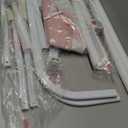 Bed Rail for Toddlers, Foldable Baby Bed Rail Guard, Adjustable, Safety, Convenient, Guard Rails with Twin, Full, Queen& King Size (Pink Patchwork, 71inch)