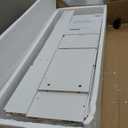 Teckid Kids Bookshelf and Toy Storage, Toy Organizer with 3 Movable Drawers and 5 Open Cubbies, Toy Storage with Hidden Wheels, Kids Toy Storage Organizer for Playroom, White (Medium)