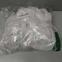 LILLUSORY Women's Casual Sleeveless Bodycon Beach Tank Ruched Mini Dresses (White)