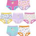 Potty Training Pants, 100% Cotton Padded Underwear, 7-Pack, Sizes 18 M, 2T, 3T and 4T