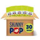 SkinnyPop Popcorn, Original, Whole Grain, Dairy-Free Snack, 0.65oz Bags (30ct) Best By: 01/15/2026