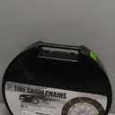 Snow-Chains Easy Install Tire-Chains, One-Pull Fit Design Tire Snow Chains for Passenger Cars, Sedan, SUVs, Emergency Winter Tire Traction Car Tires 235 245 255 275 - Set of 2 (KN140)