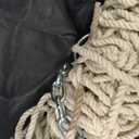 Castaway Living 13 ft. Double Traditional Hand Woven Cotton Rope Hammock with Storage Bag 2-Person, 450 lb Capacity, Free Extension Chains & Tree Hooks, Designed in The USA