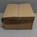 Pleated Lamp Shade, 6" Top x 13" Bottom x 7.2" High, White Empire Lamp Shade for Table Lamp Bedside Lamp, Modern Fabric Mushroom Lampshade Replacement for Wall Sconce, Spider, Clip on Adapter Included