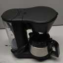 Cuisinart 5-Cup Coffee Maker with Stainless Steel Carafe, Coffee Machine with Removable Water Reservoir, Charcoal Water Filter, 30-Minute Keep Warm, and Brew Pause, DCC-5570NAS, Stainless Steel