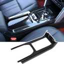 LLKUANG Carbon Fiber Style ABS Inner Center Console Gear Shift Frame Trim for Land Rover Discovery Sport 2015-2019