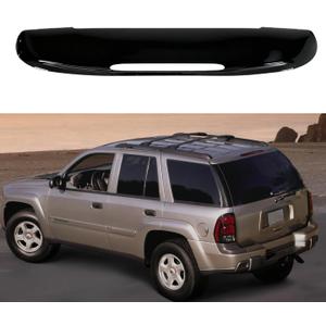 Rear Upper Tailgate Molding Trim Compatible with Chevy Trailblazer 2002 2003 2004 2005 2006 207 2008 2009, Replaces GM1904106 19150496