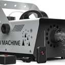 1000W Snow Machine Remote & Manual Control Snowflake Making Adjustable Snowflake Size Snowmaker Perfect for Christmas,Weddings and Theatrical Effects (Grey, 1)