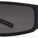 Gatorz Magnum Hand Crafted Aluminum Polarized Lens Sunglasses - Made in The USA (Black Frame With Black Logo - Smoke Polarized Lens)