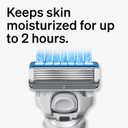 Schick Hydro Advanced Hydration Razors for Men, 1 Razor Handle with 3 Razor Blades Refills