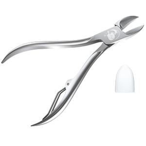 Toenail Clippers for Thick Nails, Medical Grade Stainless Steel Nail Nippers Trusted by Podiatrists for Seniors, Men, and Women – Ideal for Thick Toenails & Foot Care