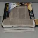 Tivoli Self Adhesive Vinyl Floor Tiles, 45 Tiles - 12" x 12", Saddlewood - Peel & Stick, DIY Flooring for Kitchen, Dining Room, Bedrooms, Basements & Bathrooms by Achim Home Decor (Saddlewood)