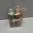 12 Pcs Neutral Textured Christmas Ball Ornaments 2.36'' Vintage Christmas Tree Decor Rustic Distressed Ornaments with Loop Shatterproof Hanging Ball for Farmhouse Xmas Decor (Nostalgic Color)