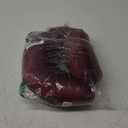 Adult Cozy Soft Microfiber Neck Pillow for Travel  Compact, Machine Washable - Perfect for Airplane, Car, or Home Use - Filled and Finished in The USA  Burgundy