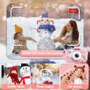 Kids Camera, Toddler Camera for Age 3-8, 48MP Dual Lens Selfie Camera for Kids, 1080P HD Video Recording Digital Camera, Christmas Birthday Gifts for Boys Girls