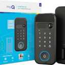 myQ Secure View 3-in-1 Smart Lock with 2K HDR Video Doorbell Camera, Face Access, Fingerprint Access, PIN & App Control  Intelligent Entry with Built-in Camera, Color Night Vision & Two-Way Audio