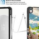 Supveco Case for iPad (A16) 11th Generation 11 inch (2025),iPad 10th Generation 10.9 inch (2022) with Pencil Holder-[Auto Wake/Sleep],Premium Folio Stand Case with Soft TPU Back Cover-Sunflower