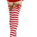 Pack Of 2 Holiday Hero Christmas Knee-High Socks, one pair, fits size 4-10, Sexy Stockings, Holiday Socks, Christmas Socks