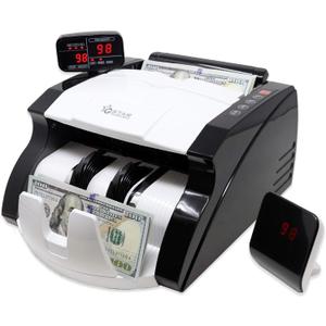 GStar Money Counter with UV/MG/IR Counterfeit Bill Detection Plus External Display, American Brand, American Seller (Rotatable Display Screen)