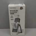 ONCE FOR ALL 4th Gen Safe Mandoline Slicer For Kitchen, AdjustableThickness 0.1-8 mm Professional Vegetable Slicer For Food, Fruit Slices, Potato Chips, Fast Meal Prep