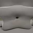 Cotiro Cervical Neck Pillow, Pillow for Neck Pain Relief, Memory Foam Neck Pillow, Adjustable Cervical Pillow Cozy Sleeping, for Neck And Shoulder Pain Relief, White