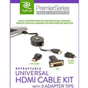 Retrak Universal HDMI Cable Mini Micro DVI
