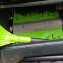 Earthwise LSW70021 21-Inch Width Leaf & Grass Push Lawn Sweeper, Black