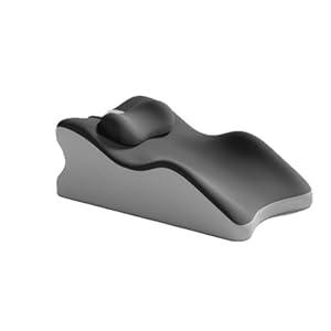 ZOOBLY Reading Pillow - Ergonomic Wedge Bed Pillow for Sitting Up, Multi-Scene Use, Easy to Clean, Ideal for Back Pain Relief & Relaxation, for Loved Ones (Black)