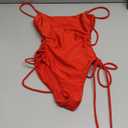 Women's Sexy One Piece Bathing Suit Tummy Control Swimsuit (Large)