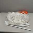 JOIEDOMI 3 Pack Spiral Christmas Tree Lights, 218 LED Outdoor Lighted Tree with Star Topper & Stakes, Christmas Decorations for Yard Porch Patio Garden Holiday Xmas Eve Night Dcor, Warm White