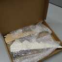 Fullhawl 10 Pcs Paper Christmas Trees Neutral Honeycomb Christmas Trees 4/6/ 7/10 Inch 3D Honeycomb Xmas Paper Cozy Table Ornament for Xmas(Beige, Brown, Dark Brown, Kraft)