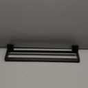 Double Towel Bar24Inch Towel Rack for Bathroom Wall MountedStainless Steel Bathroom Towel Holder Towel Hanger Rod for WallMatte Black