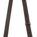 Allzedream Genuine Leather Purse Strap Replacement Crossbody Handbag Long Adjustable (Dark Coffee)