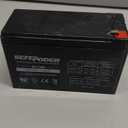 SEFEPODER 12V 9Ah Rechargeable Sealed Lead Acid Battery