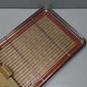 Stainless Steel Baking Sheet Tray Cooling Rack with Silicone Baking Mat Set, Cookie Pan with Cooling Rack, Set of 6 (2 Sheets + 2 Racks + 2 Mats), Size 16 x 12 x 1 Inch, Easy Clean