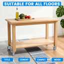 MySit Stem Caster Wheels with Brake 4 inch Heavy Duty TPR Swivel Casters 7/16-lnch Stem Diameter Set of 4 for Rubbermaid Mop Bucket, Cart, Stool, Mop Bucket, Grill, Shop Vac