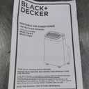 BLACK+DECKER 8,000 BTU Portable Air Conditioner up to 350 Sq. with Remote Control, White