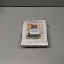 DIY Crochet Christmas Tree Kit,Handmade Crochet Christmas Tree,Tree Bow Pearl Embellishment,Beginner Christmas Crochet Kit,Christmas Craft Kit with Yarn Hook Beads Instructions