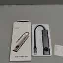 Acer 7 in 1 USB C Hub Multiport Adapter, USB C to HDMI Adapter 4K@60Hz, 100W PD, 2 USB A 3.1 + Type-C 3.1 5Gbps Data, SD Card Reader, USBC Hub HDMI Compatible with Acer/Dell XPS/HP/Mac/Surface etc (Grey)