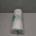 iDesign Freestanding Bathroom Toilet Paper Storage Holder with Lid for 3 Extra Rolls, White (Pack of 1)