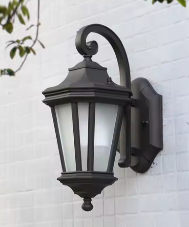 30" Light Fixture High Quality Metal & Glass Sconse Lantern 